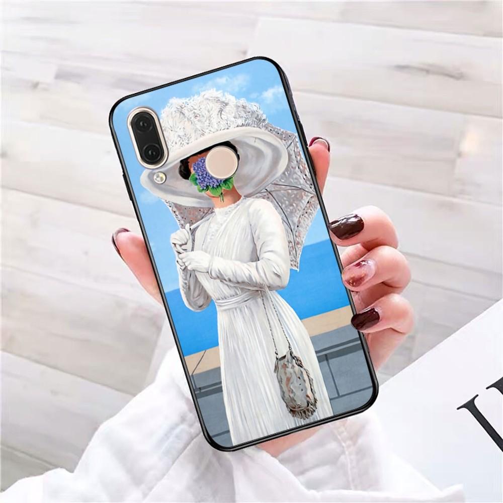 Rene Magritte Phone Case For Redmi 5 6 7 8 9 10 plus pro 6 7 8 9 A GO K20 K30 K40 pro plus F3 Fundas