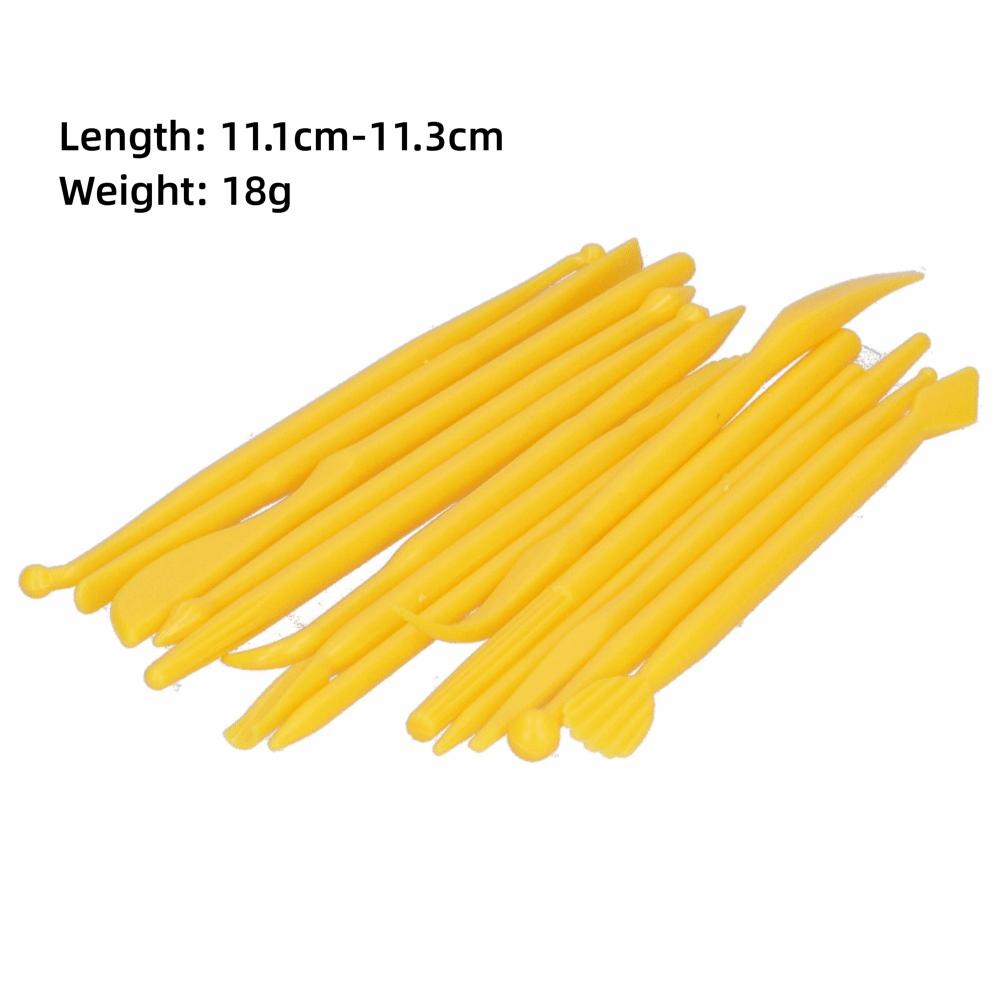 70pcs PP Clay Modeling Tool Embossing Design Pottery Carving Set Embossing Craft Tool  Beginners