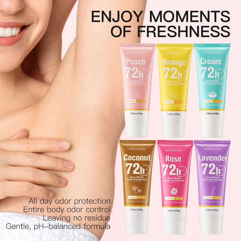 72-hour lingering fragrance Body cream, moisturizing, hydrating and leaving a lasting fragrance.