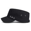 Casual Five-Pointed Flat Cap Cotton Wide Brim Baseball Cap Breathable Adjustable Men Sun Hat