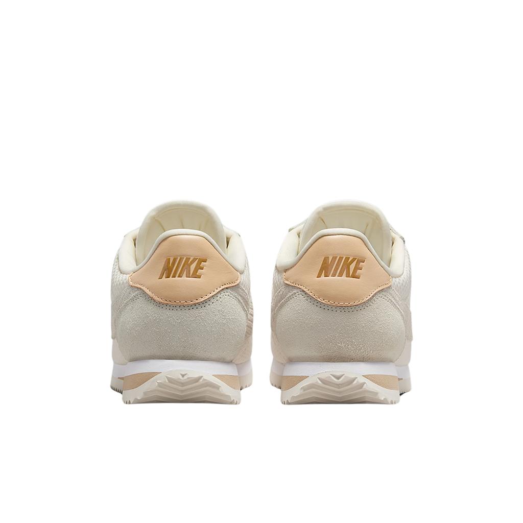 Nike Cortez Μαργαριταρένιο Λευκό Διχτυωτά Γυναικεία Αθλητικά Παπούτσια Κρεμ Απαλό-Ελεφαντοστού Vachetta-Tan IB8879-211
