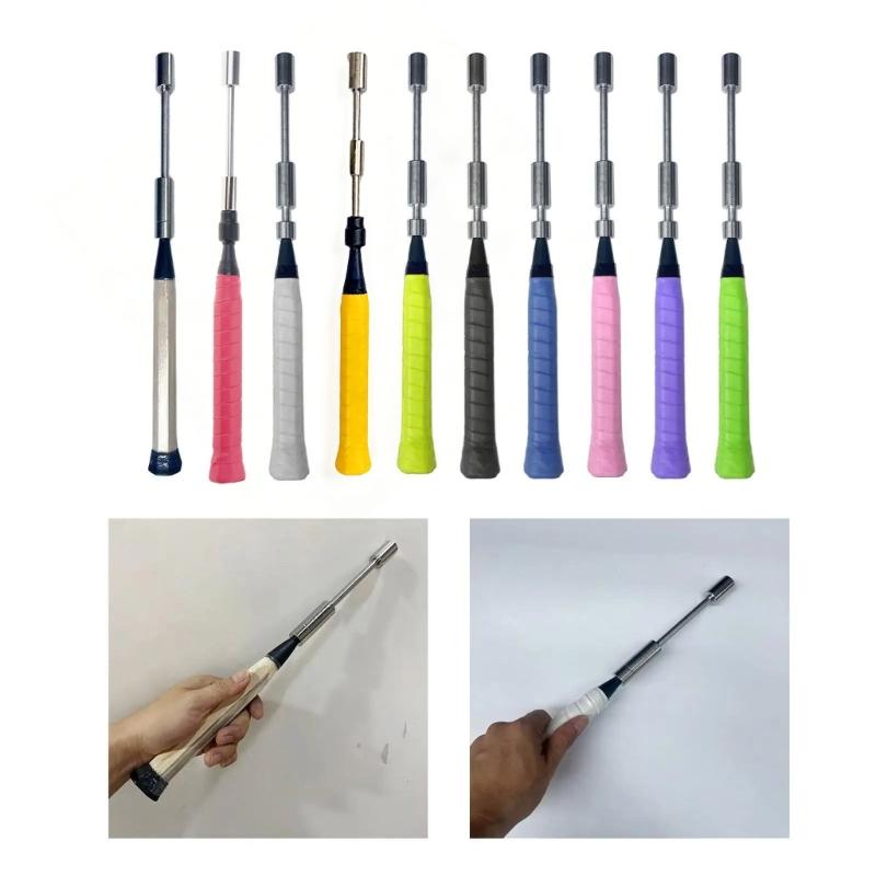 Badminton Technique Enhancer Adjustable Weight Training Removable Vibration Absorber For Better Muscle Coordination