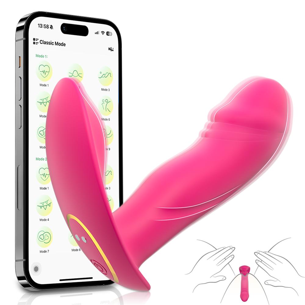 APP Control Wearable Vagina Vibrator for Women Patting Clitoris Stimulator Panties Vibrator Female Masturbator Sex Toy for Women