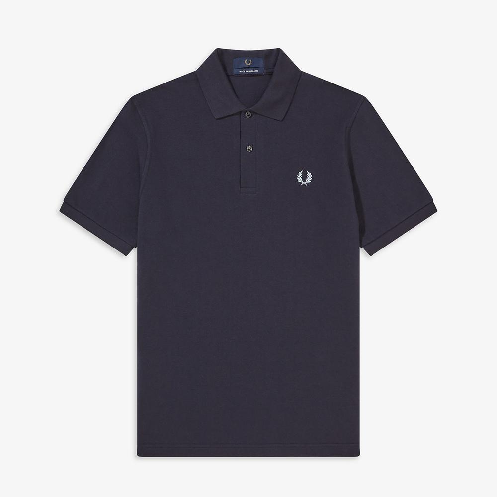 Fred Perry [M3] Original Fred Perry Shirt - Navy/Ice M3-795