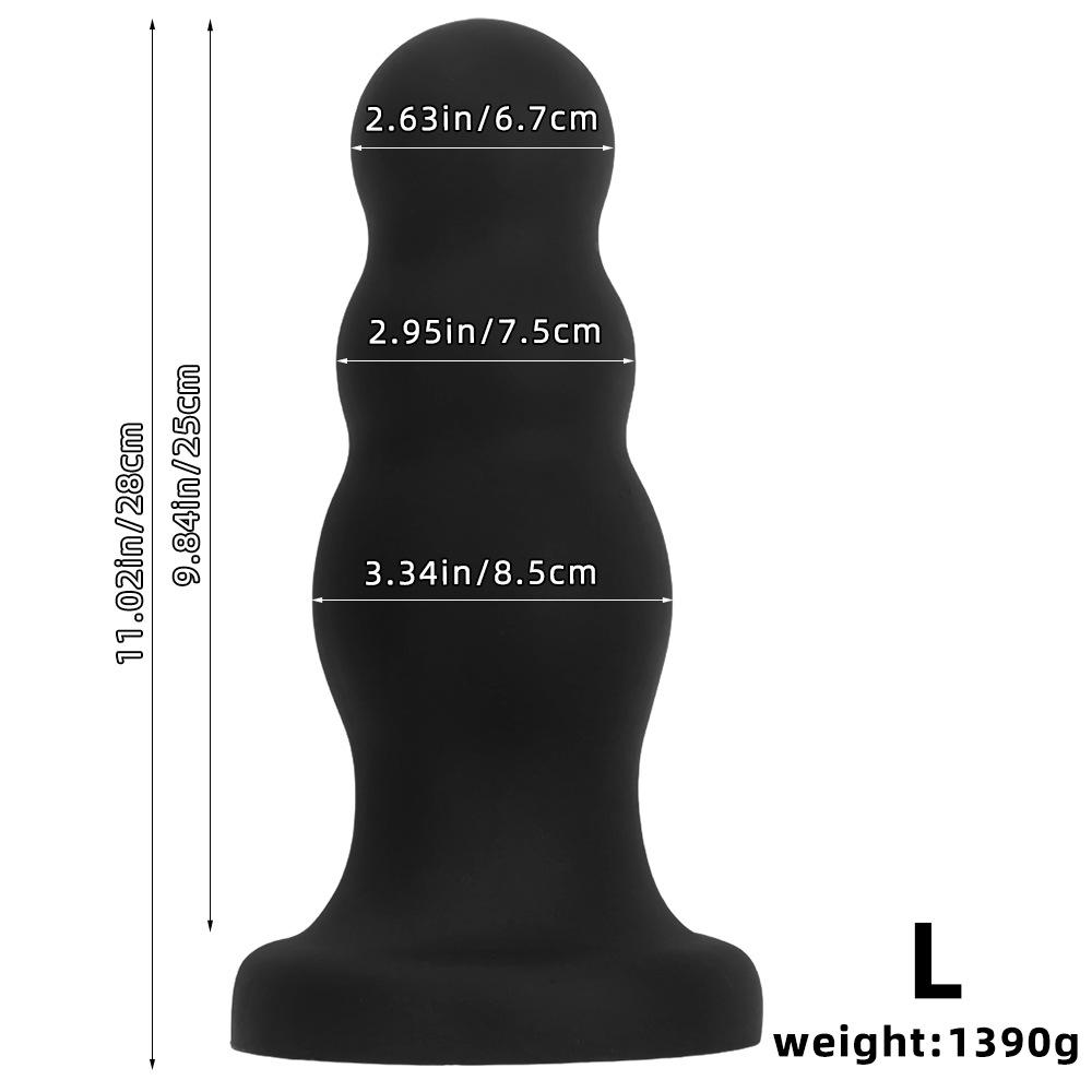 Large Liquid Silicone Soft Dildo Fisting Dragon Head Butt Plug Masturbator Anal Dilator Adult Sex Toy Big Dick Strap On Penis