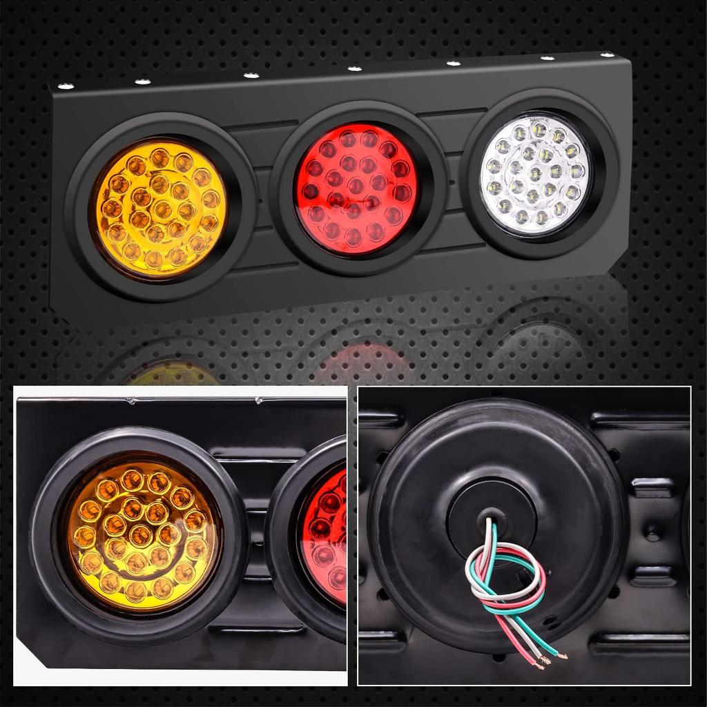 Ygmylandbb LED-Anhängerleuchte 24V LKW-kompatibel mit Blinker