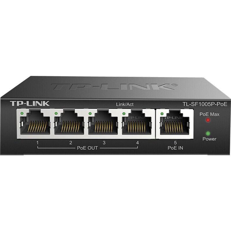 Tp-Link TL-SF1005P-POE 5-Port 100Mbps PoE Switch & Extender