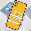 Case For Samsung Galaxy A52 A12 A32 A51 A21s A71 A13 A53 A22 A31 A72 A03 A02s A41 Black Phone Shell Gudetama