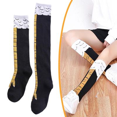 2 Pair Breathable Chicken Feet Socks for Sport Anniversary Shopping Gift Wedding