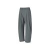 Solid Color Elastic Waist Mid Rise Breathable Casual Pants Women Bottoms P226W122-0492