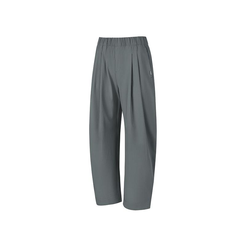 Skechers Solid Color Elastic Waist Mid Rise Breathable Casual Pants Women bottoms P226W122-0492 M
