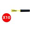 Etafelt - Flasher Highlighter 7100 - Yellow - Conf-. 10 Pieces