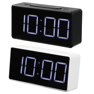 Sveglia Digitale a Specchio LED Orologio da Tavolo Digitale con Snooze Orologio per Decorazione Domestica