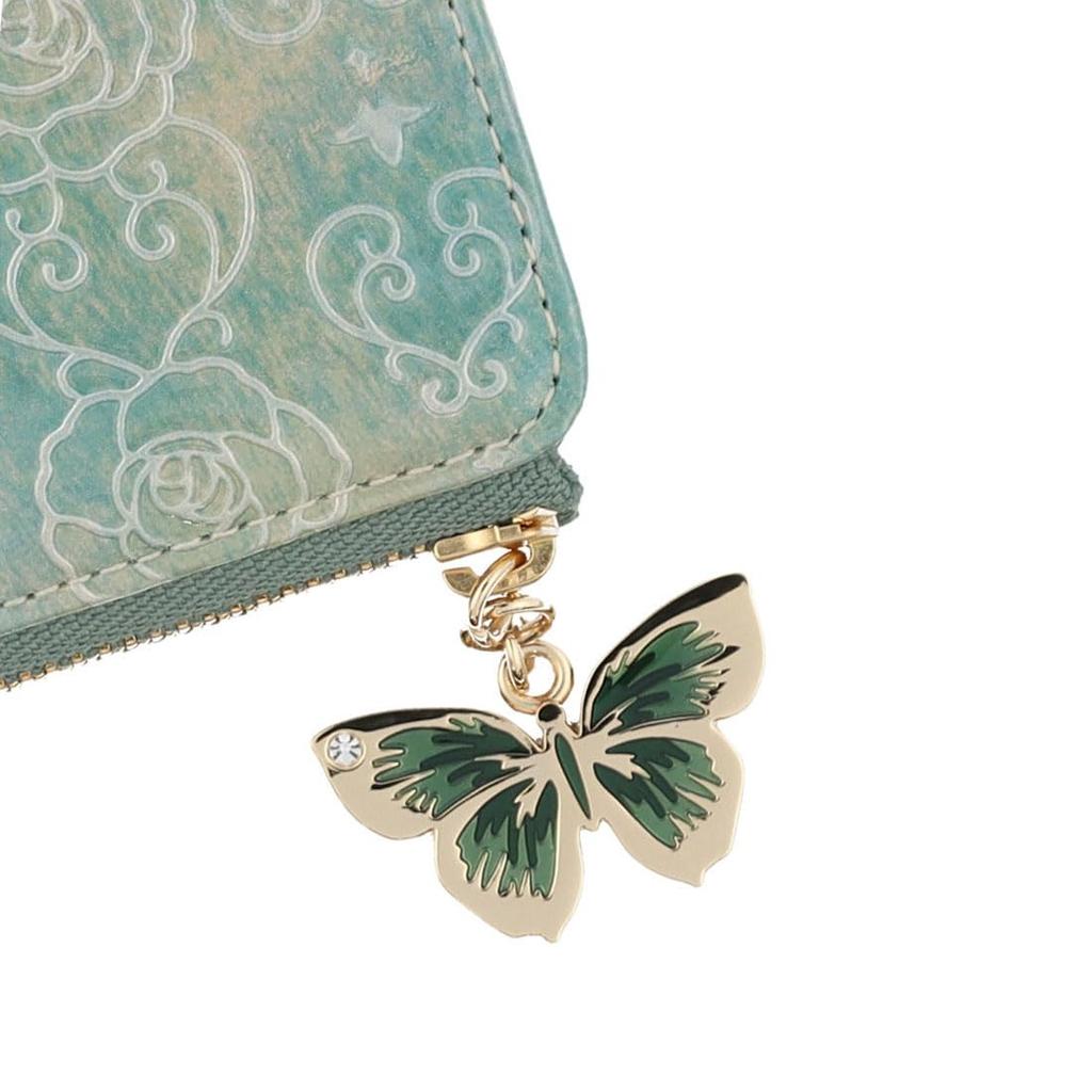 Anna Sui Rose Heart Mint Women's Multi-Purpose Case, (New)