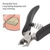 Nail Cuticle Nipper Stainless Steel Professional Non Slip Ingrown Toe Nail Cuticle Pliers with Protective Cover