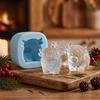 Highland Cow Ice Cube Mold Silicone Ice Cube Tray for Whiskey Glasses Large Animal Shape Slow Melting Ice Cubes Maker Fun Party Drink Accessory