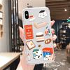 Ins Small Fresh iPhone17promax Suitable for Apple 16Pro Air Cushion Anti-drop 14 Transparent Mobile Phone Case Xr