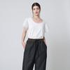 As Platform Aw41Th02 See-Through Sleeve Top_White