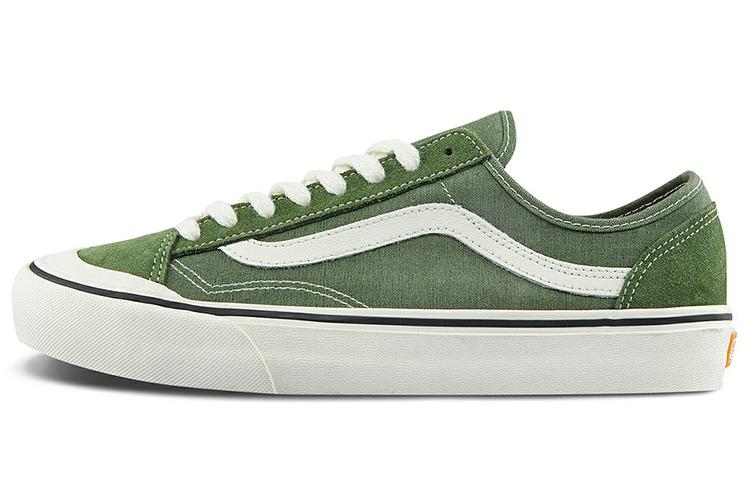 Кеды Vans Style 36 Low Top Повседневные Скейтбордические Унисекс Зеленые VN0A4BX9E02 34.5