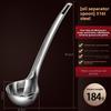316 Stainless Steel Oil Filter Spoon  Extended Cooking Filter Spoon Separation Spoon  Hot Pot Oil Soup Separation Spoon