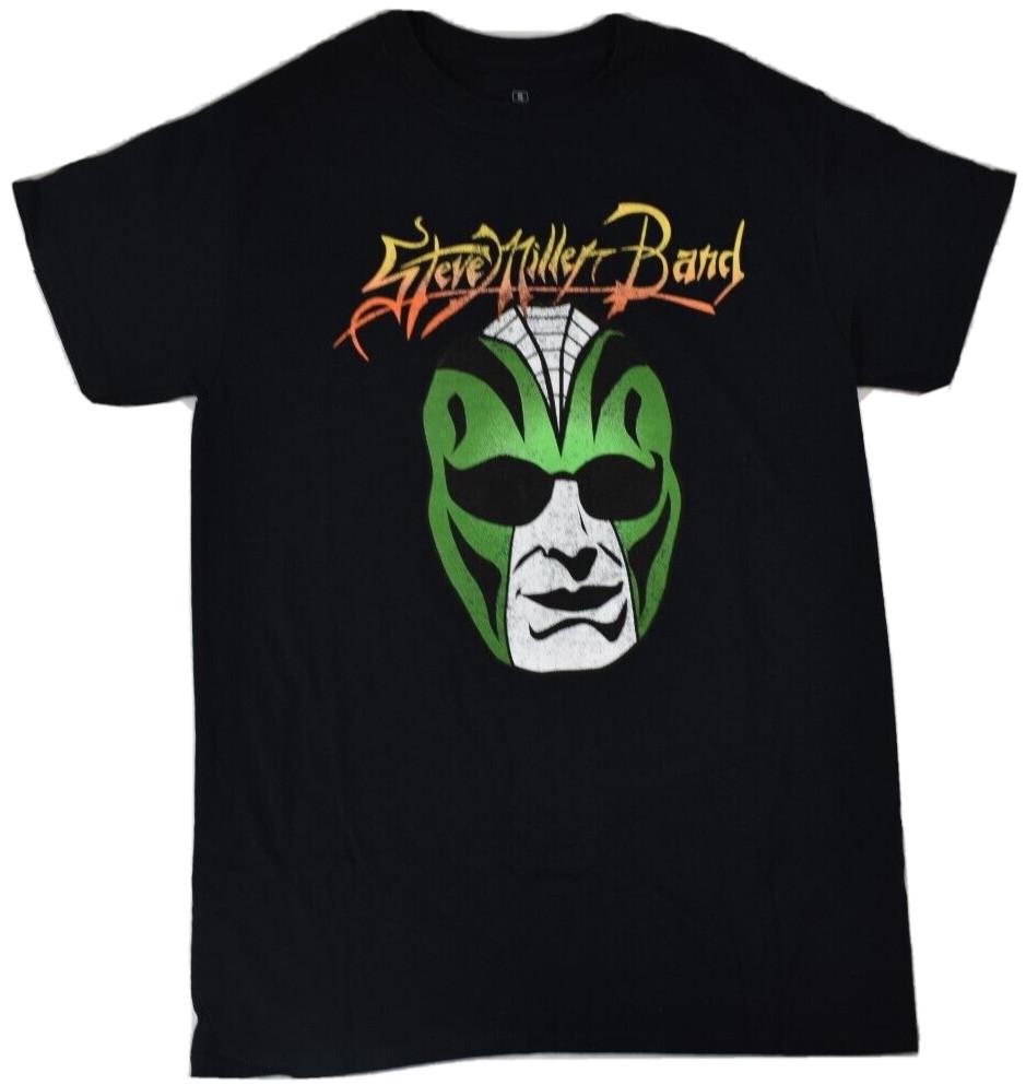 

Ripple Junction Mens Steve Miller Band Black Shirt New S 2XL