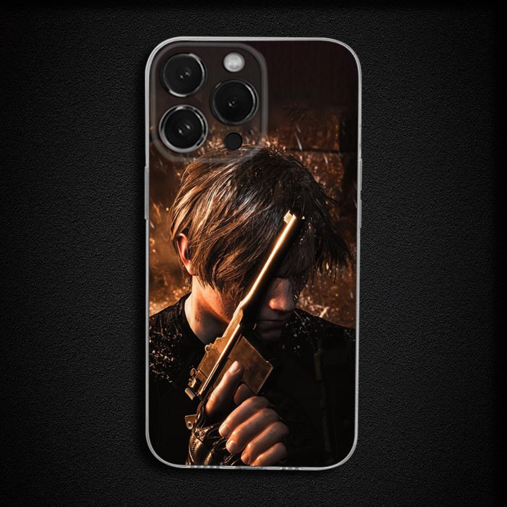 

Game R-Resident Evil Phone Case For iPhone 16,15,14,13,12,11 Plus,Pro,Max,XR,XS,X,Plus,SE,Mini Transparent Soft Cover iPhone15promax