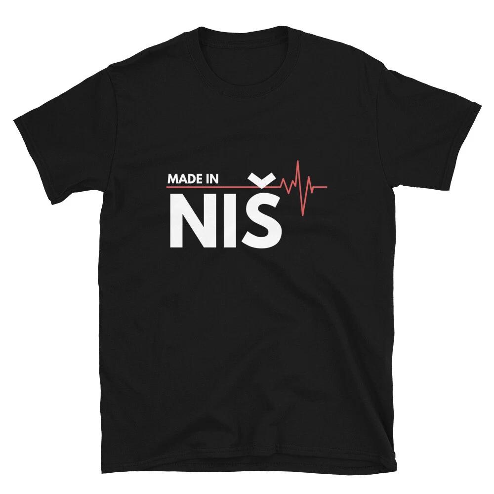Born In Nis Serbia Srbija Birth City Proud T-Shirt T-Shirt M