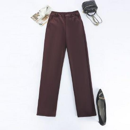 

Women s Spring Casual Multi-Pocket Pants: Ideal for Daily Commute and Moms 2XL
