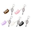 Elegant Dense Glass Keychain With Integrated Comb And Secure Against Loss Plan For Modern Routines