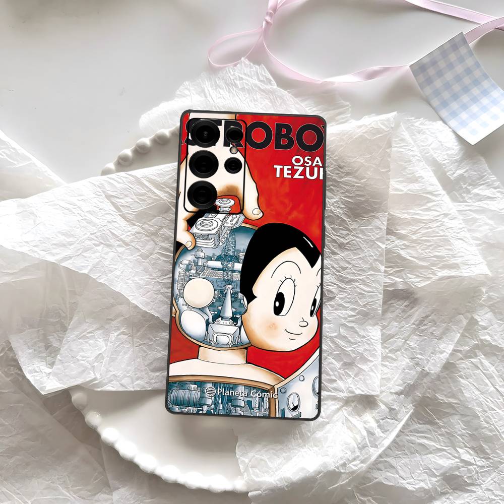 Astro Boy Cartoon Phone Case For Samsung S 24 fe 25 Ultra plus 20 lite 21 30 22 23 24 22 Ultra 5G Fundas