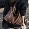Schoolbag Retro Tote Bag Women's Large Capacity 1011 New Autumn and Winter Versatile Casual Shoulder Bag Multi-functional Backpack Backpack