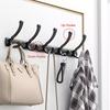 4/5/6 Haken Wandhaken Garderoben Schlüssel Tasche Kleidung Hut Bademantel Haken Kleiderbügel Tragen Vintage Wandhaken Zum Schrauben Badezimmer Aufhängehaken
