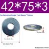 Galvanized Flat Metal Washer Spacer M3-M60