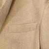 ZARA Herringbone Pattern Jacket S Beige Men's Used