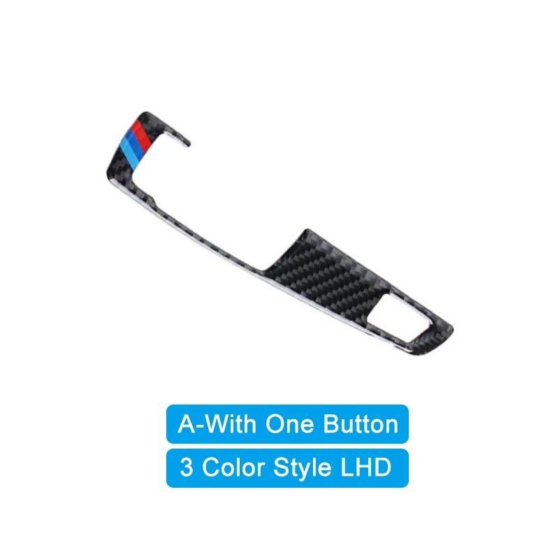 Autocolant decorativ din fibra de carbon pentru panou schimbător de viteze pentru mașină pentru BMW Seria 5 F10 2011-17 Accesorii de interior pentru stil auto