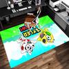 1pz Tappeto Area Tyler & Snowi - Morbido, Lavabile Antiscivolo Tappetino da Interno per Sedie da Ufficio, Soggiorno, Ufficio Domestico Tappeto Decorativo