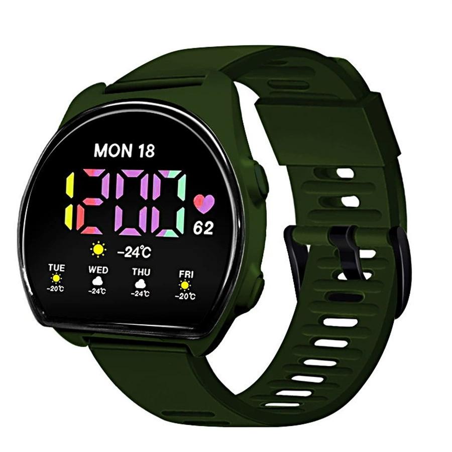 Sports Watch for Women Men Boys Girl Children Electronic LED Digital Fashion Casual Simple Silicone Female Clock