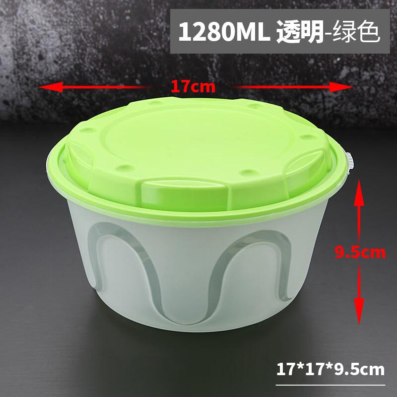 

Handun Round Wheat Straw Disposable Takeaway Food Container