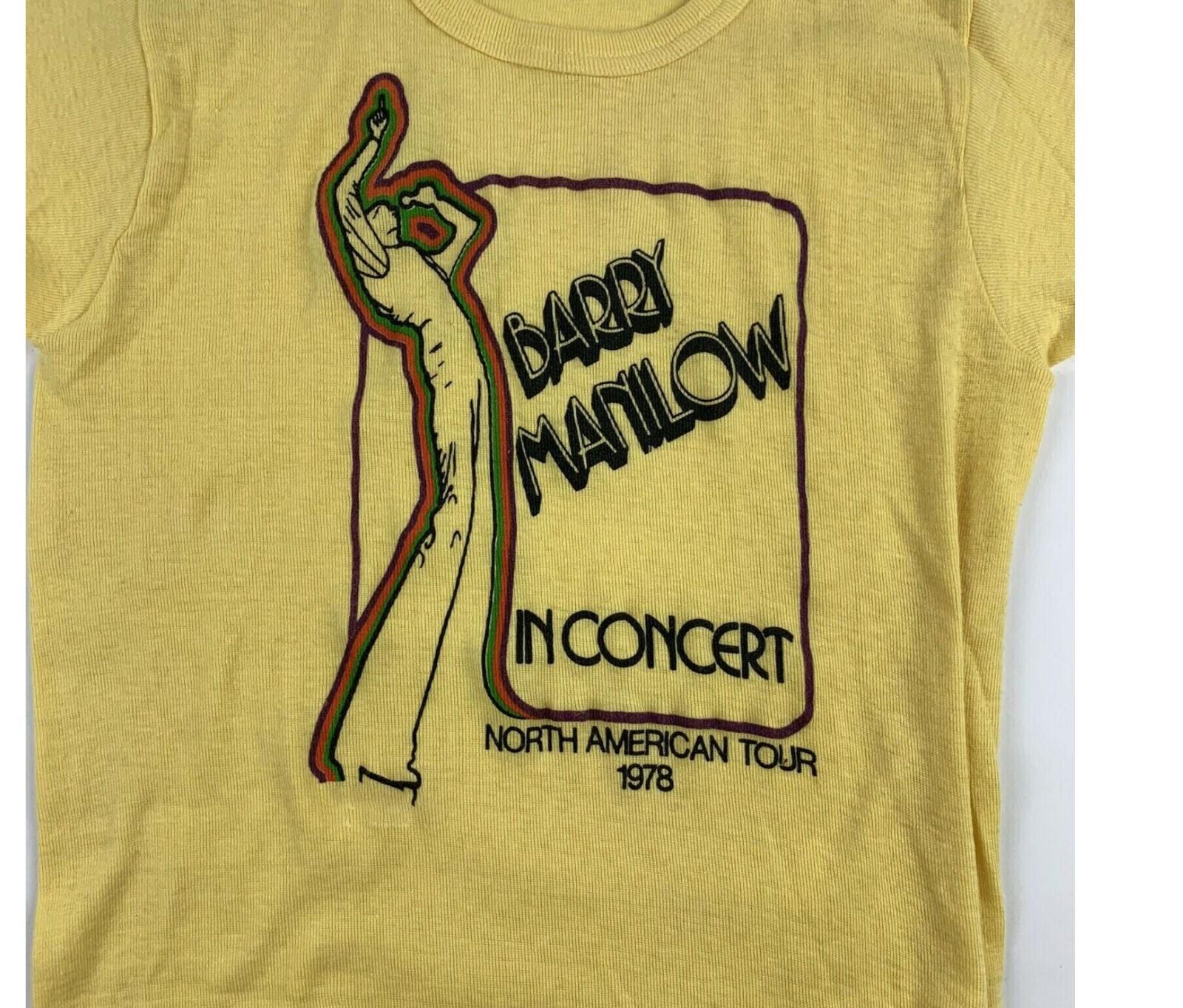 Винтажная футболка Barry Manilow с коротким рукавом DAISY S-5XL 3XL