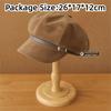 Fashionable Retro Newsboy Hats Suede Octagonal Hat Classic Design Japanese-Style Cap  Daily Travel