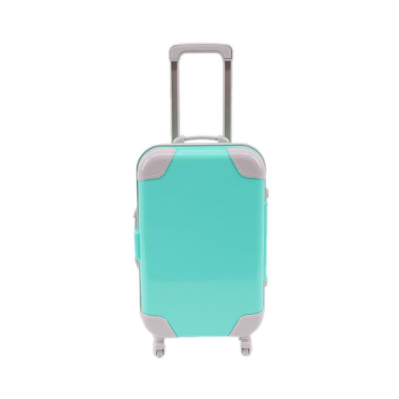 18" Doll Suitcase with Solid Color Lid - Fits American Dolls, In Stock Accessories