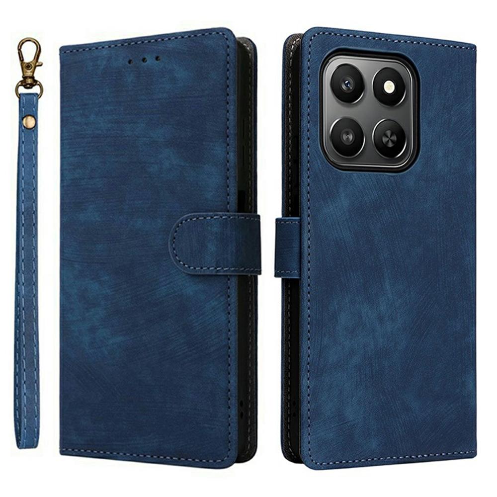 For Honor 400 Smart Case Wallet RFID Blocking PU Leather Phone Cover Stand with Strap
