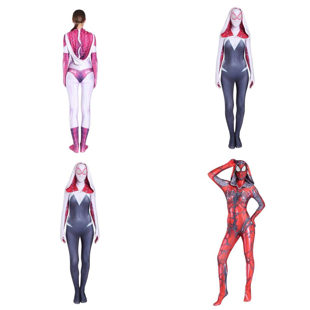 Premium Spider Gwen Stacy Costume With Comfortable Breathable Material For Cosplay Events