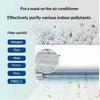 12/30Pcs Universal Air Purification Filter Pad Anti-Dust Air Conditioning Inlet Cotton Dust Filter Hang-Up Air Inlet Filter