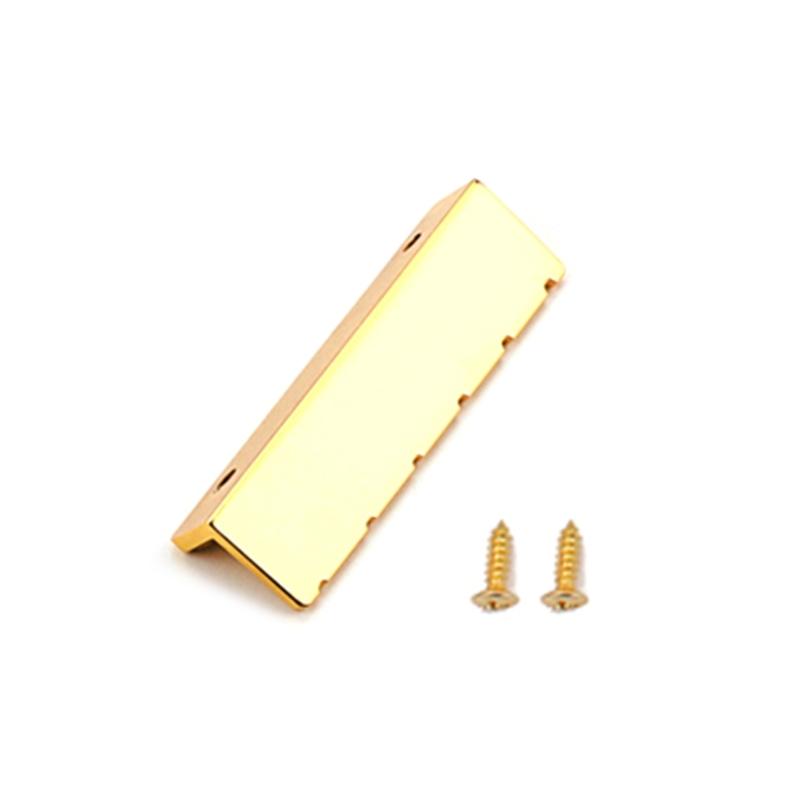 1Pc Pre-slotted Adjustable Metal Guitar Nut 6 Strings Slotted L-Shaped Style Electric Guitar Replacements Guitar Parts