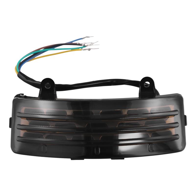 LED Rear Tail Brake Fender Tip Light Wired Motorcycle For Touring Series 2008-2013 Street Glide Road Glide