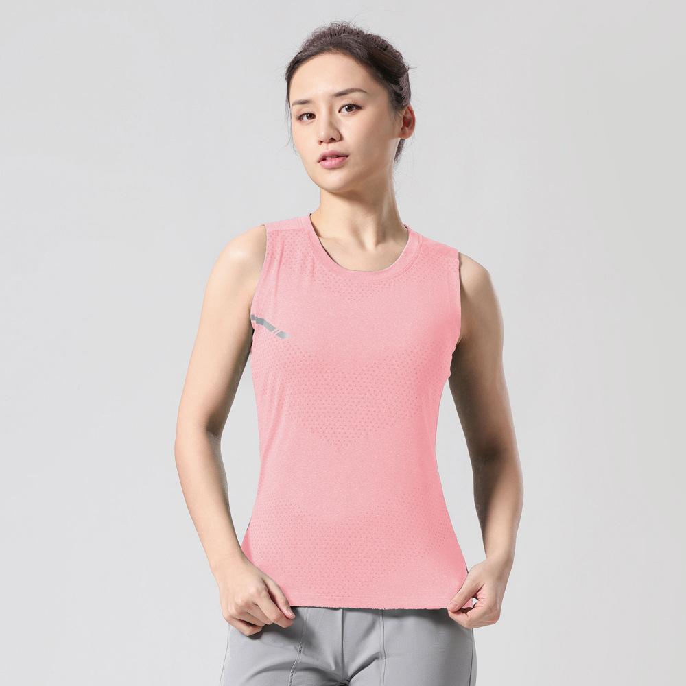 (45-70KG)Women Quick Dry Marathon Running Vest Sleeveless Shirt Sport Singlets