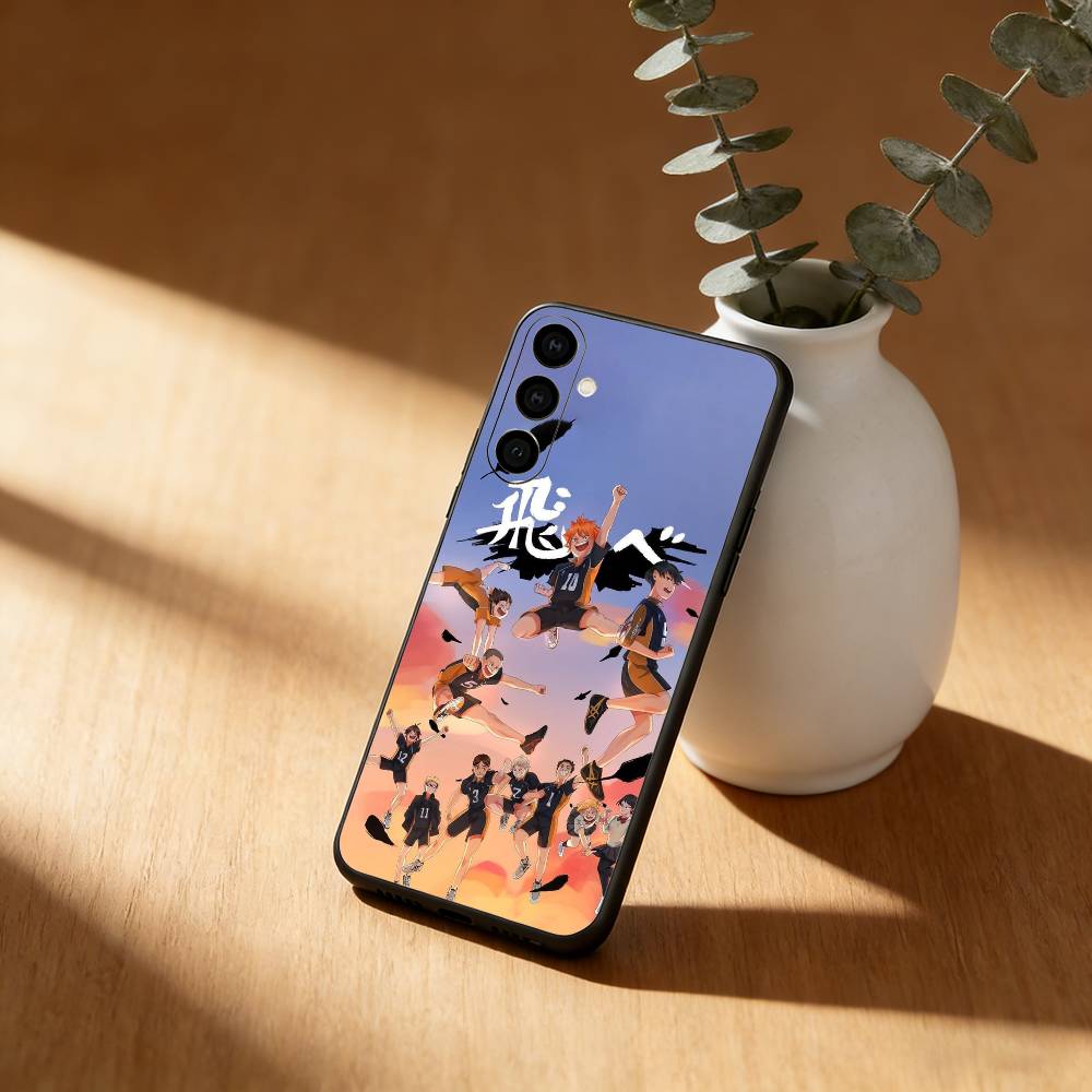 Anime H-haikyuu wallpaper Phone Case For Samsung GalaxyA13,21s,22,31,32,52,53,71,72,73,Soft Black Cover