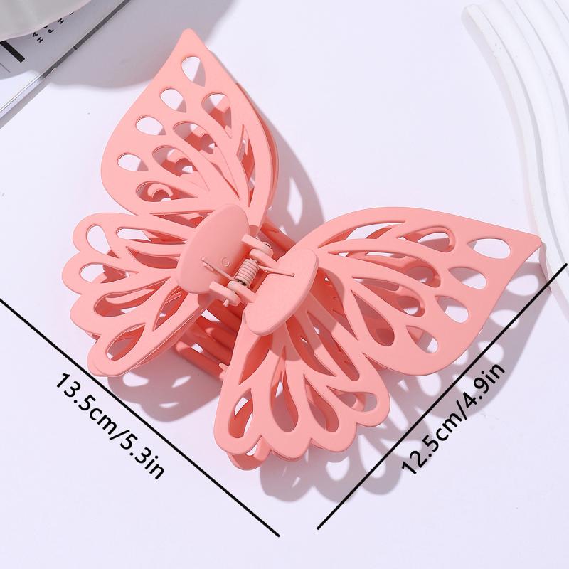 Large Butterfly Claw Clips For Women Girls Geometric Hair Claw Back Head Grab Clips Barrettes Fashion Hair Accessories