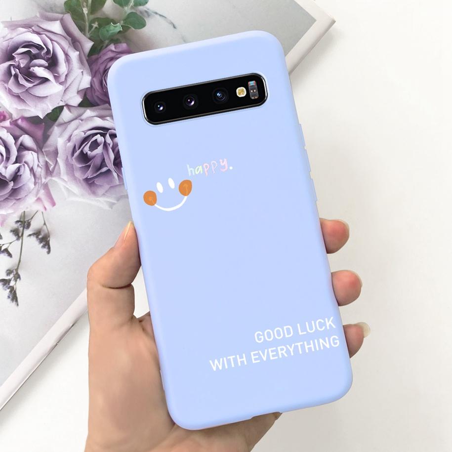 For Samsung S10 Plus SM-G975F Case Cute Dinosaur Duck Cartoon Soft Silicone Phone Cover For Samsung Galaxy S10 S10e G973F Bumper